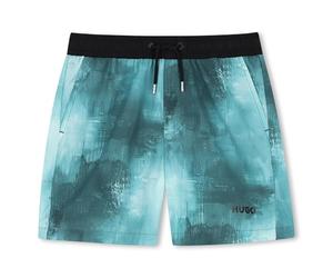 HUGO G00431 Couche de Bain pour garçon, Bleu Clair, 16 Ans