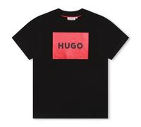 HUGO G00572 T-Shirt pour garçon, Noir, 16 Ans