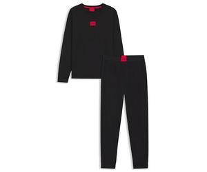 HUGO Galaxy_Long Set 10253443 01 Ensemble Pyjama, Noir, XL Hommes