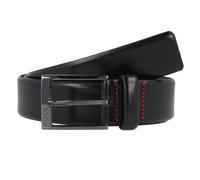 Hugo Garney Ceinture Cuir véritable 115 cm noir