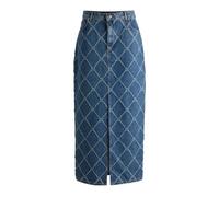 Hugo Gatje 10261874 Midi Skirt Bleu M Femme