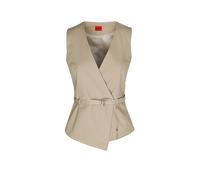 HUGO Gilet AHELLA-1-W marron clair | 38