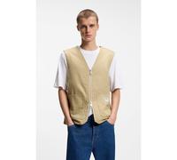 HUGO Gilet coupe décontractée en coton mercerisé - Style Bridger2621, 50561178 Beige XL