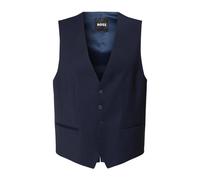 Hugo - Gilet Minimaliste en Laine Bleu - Homme - Costumes - Bleu - Taille: 2XL