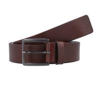 HUGO Ceinture homme Gionio SZ40 – cuir italien Marron foncé – Taille 105