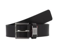 Hugo Giove Ceinture Cuir véritable 110 cm noir