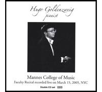 Hugo Goldenzweig - Live Piano Recital