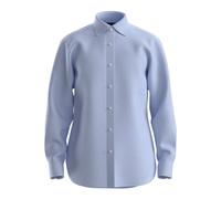 Hugo - H-David Slim-fit Cotton Shirt - Homme - Chemises - Bleu - Taille: 4XL