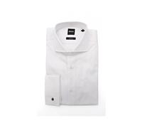 Hugo - H-Hank Spread Dc-214 - Homme - Chemises - Blanc - Taille: M
