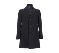 Hugo - H-Hyde Bib Coat - Homme - Manteaux - Bleu - Taille: XL