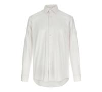 Hugo - H-Joe-Kent-C1-214 Chemise en coton à chevrons facile à repasser - Homme - Chemises - Blanc - Taille: 2XL