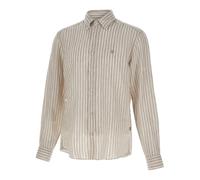 Hugo - H-Liam Shirt - Homme - Chemises - Beige - Taille: M