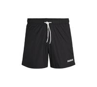HUGO Short de bain à séchage rapide et logo imprimé - Style HAITI, 50469312 Noir XS