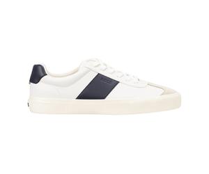 Hugo - Hammered Faux Leather Baskets - Homme - Chaussures - Blanc - Taille: 40 EU