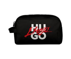 HUGO Handwritten2.0_Washb, Trousse de toilette homme, Black1,