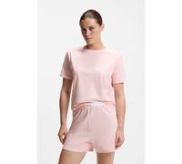 HUGO Haut de pyjama Relaxed en coton extensible - Style HUGO ID T-SHIRT, 50555634 Rose clair XL