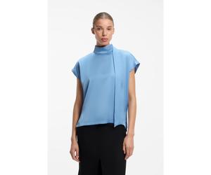 HUGO Haut professionnel moderne avec détail écharpe - Style Caneli-2, 50569027 bleu clair 44