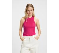 HUGO Haut sans manches à dos nageur en crêpe côtelé - Style Sarepla, 50539890 Rose XS