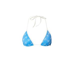 HUGO Hauts de bikini 'MONOGRAM' bleu / blanc, Taille 70