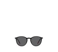 HUGO HG 1286/S Lunettes de Soleil, Noir, Rouge, 51 Homme