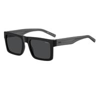 HUGO HG 1314/S Lunettes de Soleil, Noir, 55/21/145 Homme