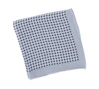 BOSS Carré de poche BOSS BY BECKHAM en lin et coton - Style H-POCKET 33CM 252 DB, 50565238 Gris à motif pcs.