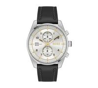 Boss Skytraveller 44 Mm Watch Marron Homme