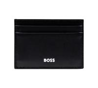 Hugo, Homme, Accessoires, Noir, Taille: ONE Size Portefeuille en cuir avec compartiments intérieurs