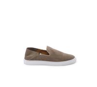 Hugo, Homme, Chaussures, Beige, Taille: 40 EU Baskets Slip-On en Daim Beige