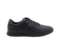 BOSS Hommes Nitan ltpf Baskets en Cuir Nappa avec Logo doré