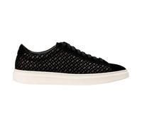 Hugo, Homme, Chaussures, Noir, Taille: 44 EU Baskets Monogram Kieran en Daim Noir