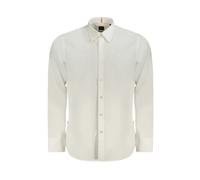 Hugo, Homme, Chemises, Blanc, Taille: S Hugo Boss White Cotton Men Shirt