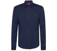 Hugo, Homme, Chemises, Bleu, Taille: 4XL Chemise habillée Hank Slim Fit de Hugo Boss