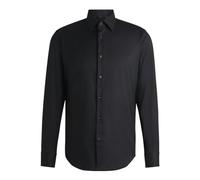 Hugo, Homme, Chemises, Noir, Taille: 5XL Chemise Twill Regular Fit avec Performance Stretch