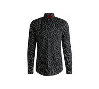 Hugo, Homme, Chemises, Noir, Taille: XL Formal Chemises