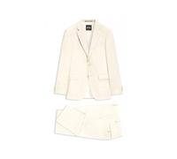 Hugo, Homme, Costumes, Beige, Taille: XL Costume Vaste Laine/Lin