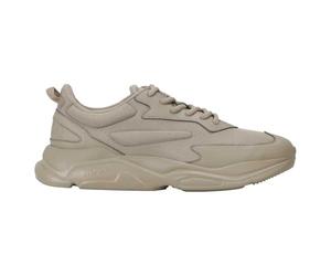 HUGO Homme Leon Runn Cvpu N Entraîneurs, Beige Moyen, 40 EU