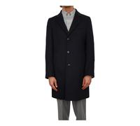 Hugo, Homme, Manteaux, Bleu, Taille: XL Single-Breasted Manteaux