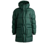 Hugo, Homme, Manteaux, Vert, Taille: XL Veste matelassée hydrofuge avec logo