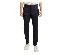 Hugo, Homme, Pantalons, Bleu, Taille: M Pantalon slim en serge de laine vierge