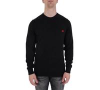 HUGO Pull San Cassius-C1 en coton Homme Noir Taille M