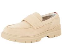 HUGO Homme Ryan_mocc_SD Moccasine, Beige Clair 276, 41 EU