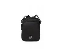 Hugo, Homme, Sacs, Noir, Taille: ONE Size Sac Reporter Twill avec Monogramme Double B