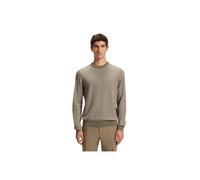 Hugo, Homme, Sweatshirts et sweats à capuche, Brun, Taille: S Pull en laine et coton à chevrons