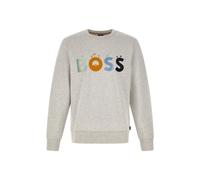 Hugo, Homme, Sweatshirts et sweats à capuche, Gris, Taille: S SweaT-shirt en Coton Gris Élégant