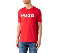 T-shirt HUGO Dulivio manche courte rouge blanc - XL
