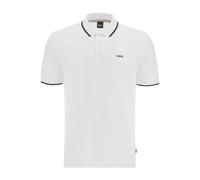 Boss Parlay 190 Short Sleeve Polo Blanc M Homme