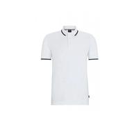 Boss Parlay 190 Short Sleeve Polo Blanc S Homme