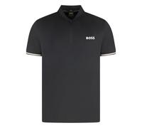 Hugo - Polo Slim Fit en Tissu Technique - Homme - Tops - Noir - Taille: S