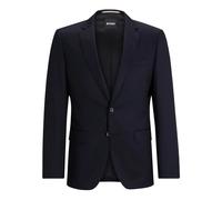 Hugo, Homme, Vestes, Bleu, Taille: 2XL Veste de costume élégante en laine mérinos